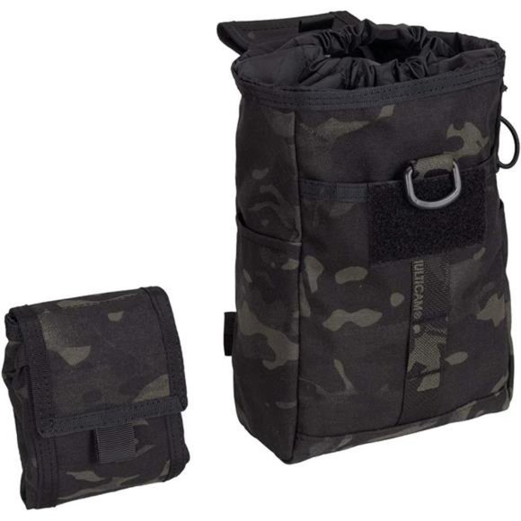 Molle Dump Pouch Drawstring Magazine Utility Pouch Folding Dump Pouch Waist Bag